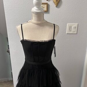 Betsy Adam Elegant Little Black Dress